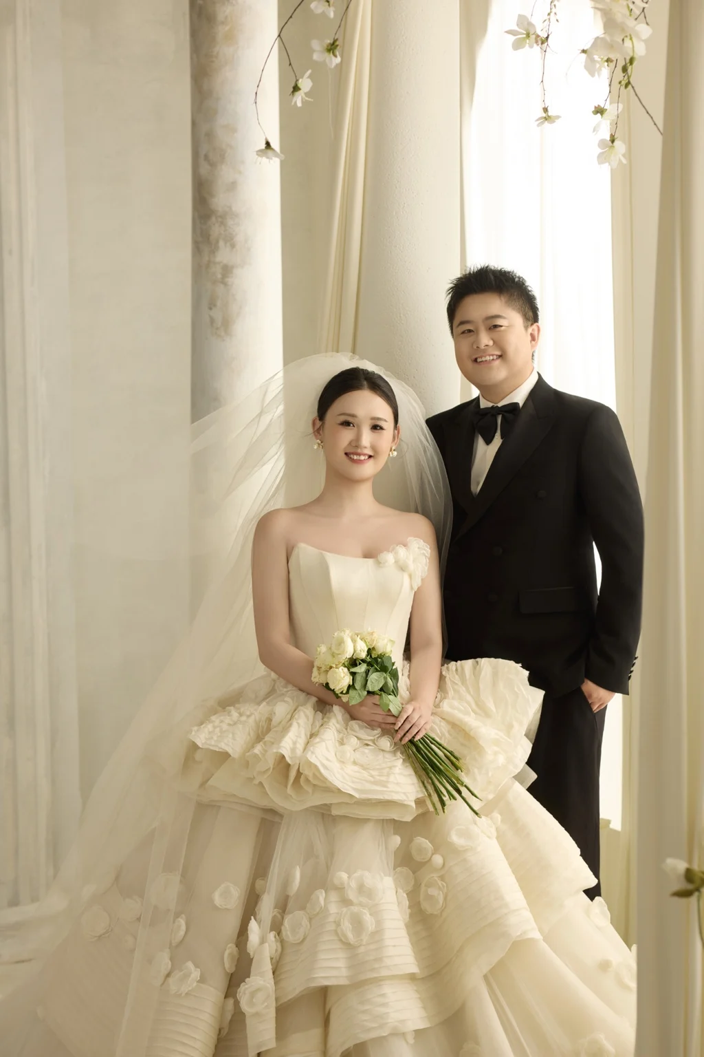 刘乾与王诗航婚纱照